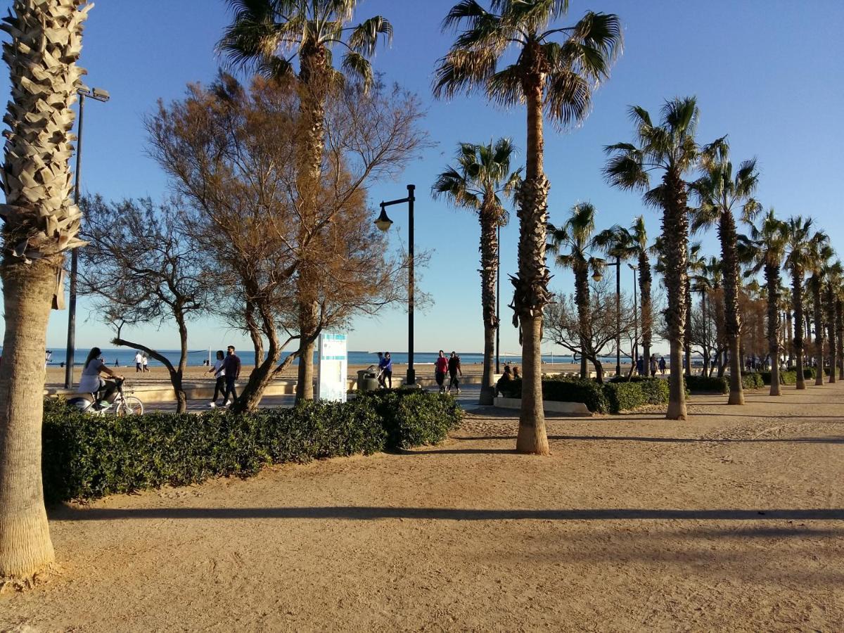 Exclusive 3 Bedroom Beach Apartment Valencia Buitenkant foto